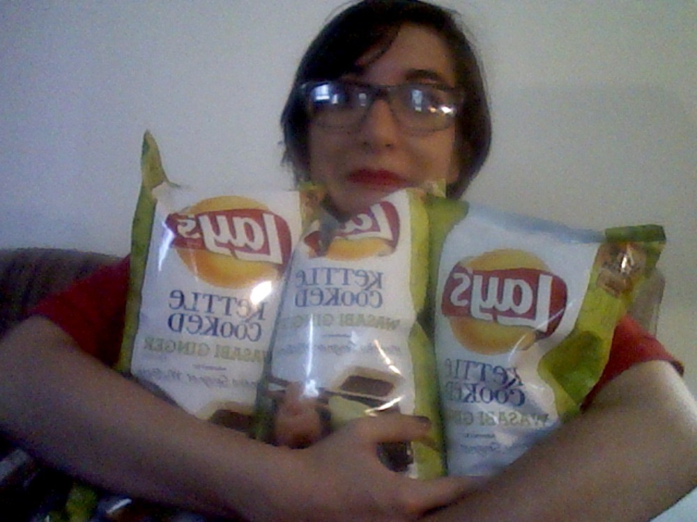 I don&rsquo;t know if the wasabi ginger chips are going to win that flavor contest,