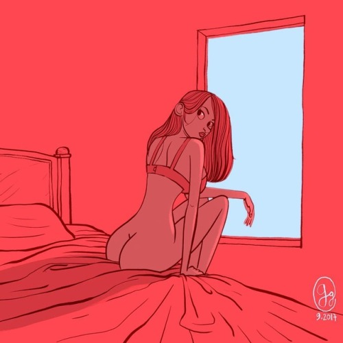 gracygimp:  #redhair #doodle #gracygimp #benferoumont #redroom
