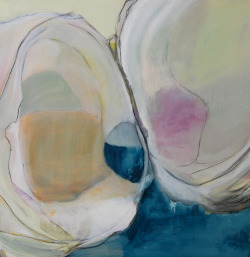 darksilenceinsuburbia:  Mary Elizabeth Peterson. Quahog. Acrylic on canvas. 