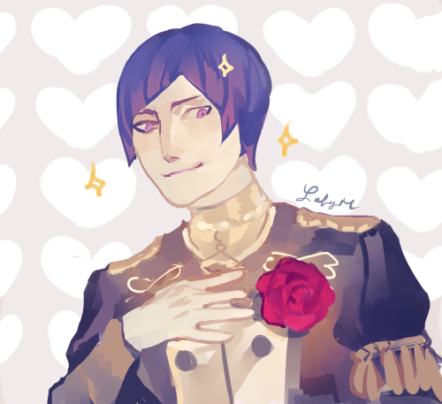 Old Lorenz painting warm-upI went from disliking him to loving him to neutral, this is for all the L