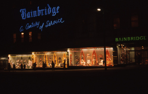 fuckyeahvintage-retro: Christmas Shop Fronts, UK, 1960s (via Tyne &amp; Wear Archives &amp; 