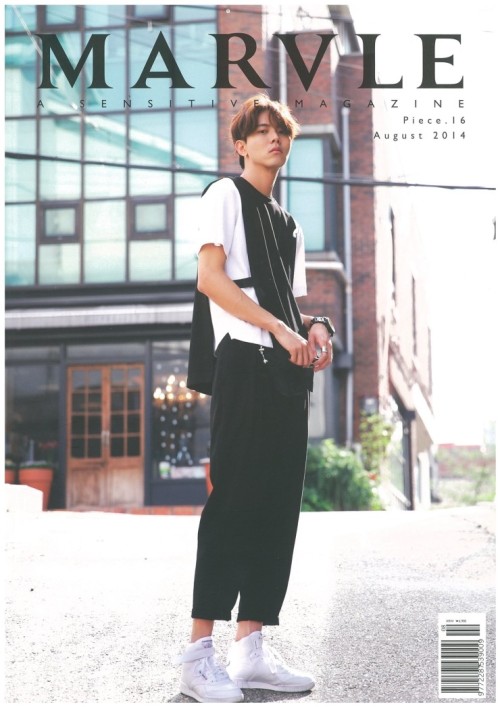 koreanmodel:  Joo Woojae for Marvle Korea Aug 2014