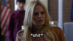 malefistache-swan3ills:  Emma accidentally brings the wrong tape to the station.