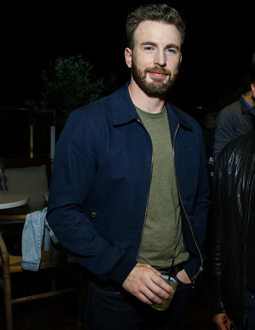 beardedchrisevans: Chris Evans attends NewFest Opening Night After Party at Gansevoort Hotel on Octo