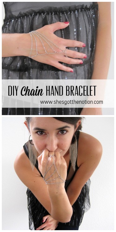 DIY Multi Chain Handpiece (Panja) Tutorial from She’s Got the Notion.Whether you call it a hanpiece,