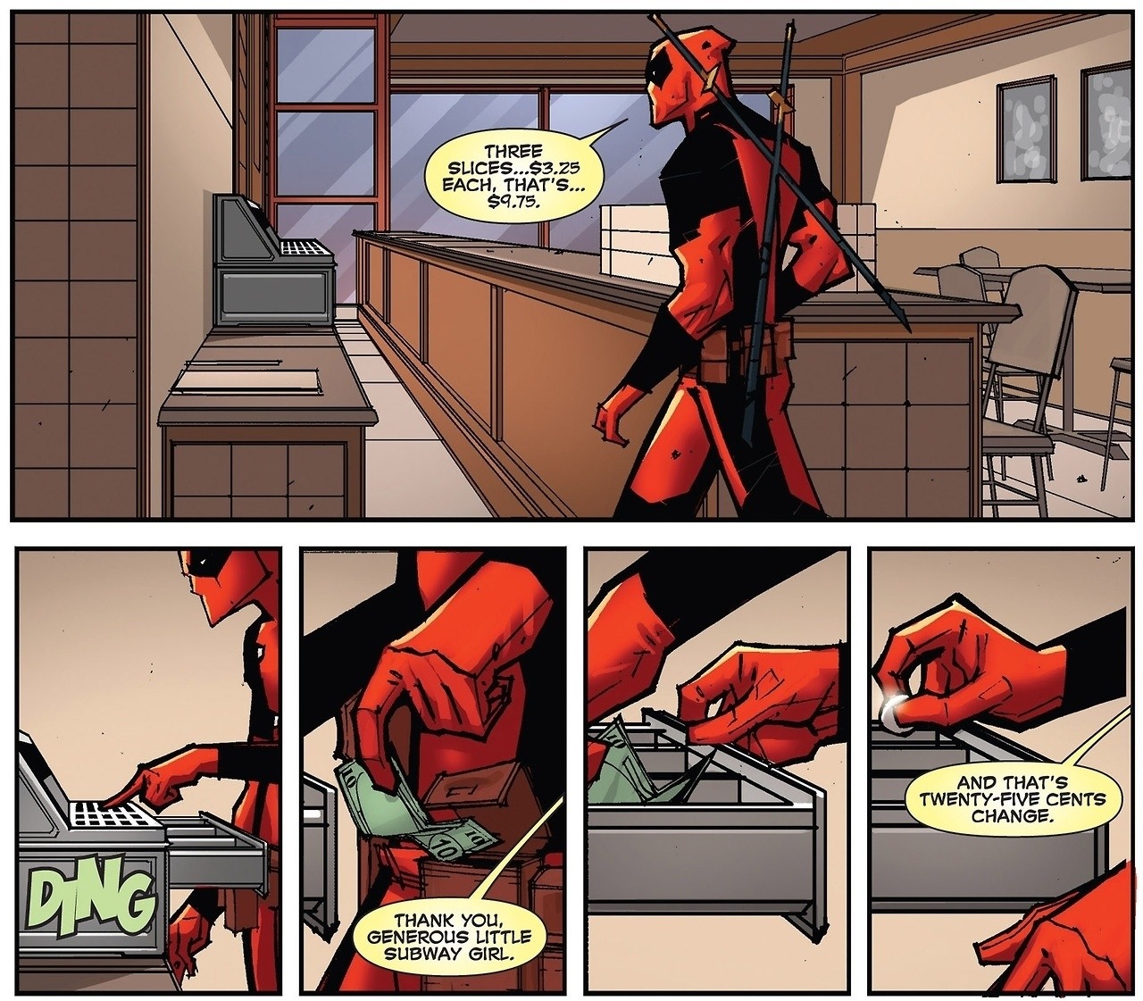 lilmissmarvel:  the awkward moment when deadpool is a better person than you 