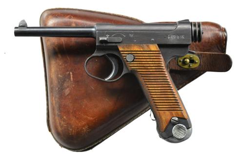 Japanese Nagoya Arsenal Type 14 semi auto pistol, World War IIfrom Poulin Antiques