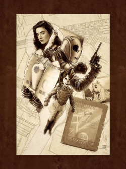 xombiedirge:  The Rocketeer by Paul Shipper / Store / Tumblr /