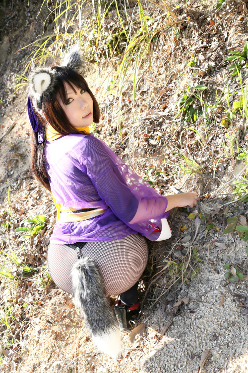 Cute Cosplay Girl Higurashi Rin (Kitsune-Chan) 1-27