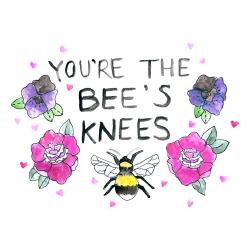 thewannabeee:Do bees even have knees? Yes