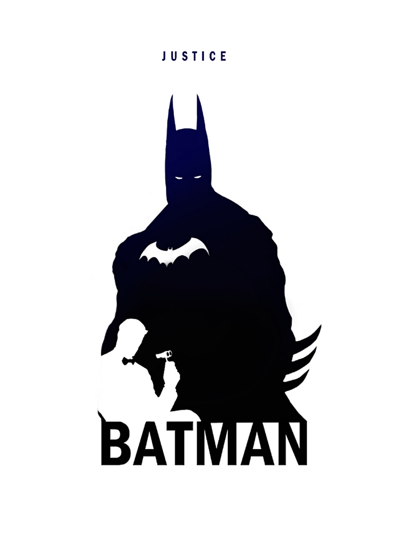 justharleyquinn:  Heroes and Villains Silhouettes by Steve Garcia 
