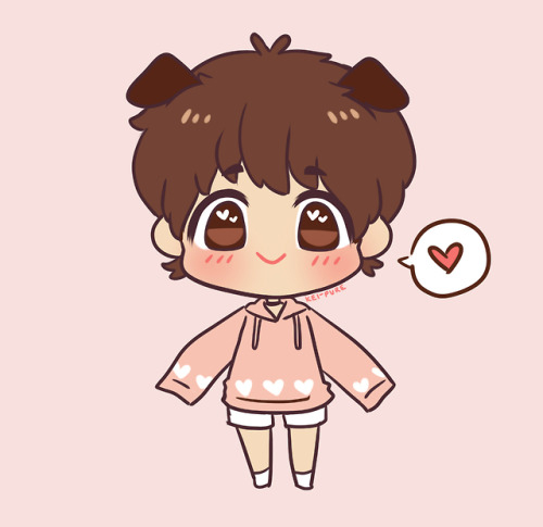 a smol pup tae done for a friendinstagram version | twitter version
