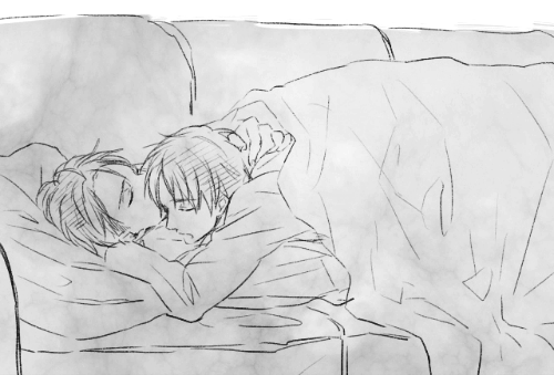 ereri-obsession:  Source:ユヅカ/b&wPlease do not remove source 