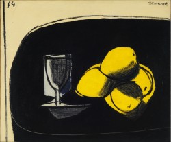 thunderstruck9:  Luis Seoane (Argentinian, 1910-1979), Naturaleza muerta con limones [Still life with lemons]. Oil on canvas, 46 x 55 cm. 