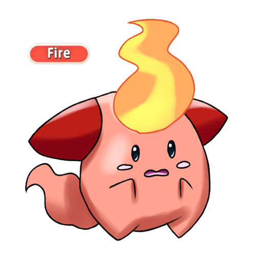 173 - ClefflareKindle Pokemon“On nights where fire and ash rain from nearby volcanoes, Clefflare is 