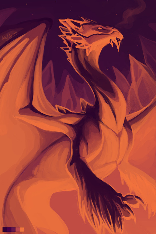 fishontree:  first part of my palette chalenge Flight Rising style more to come (at some point :P) 