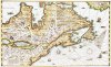 North America by Samuel de Champlain
Homesanto:
This map, which accompanied his description of the country, is remarkable partly because of its cartographic techniques of hachured hill symbols, and vegetation and settlement symbols, and partly...