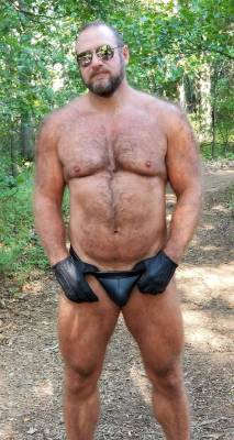 daddiesnextdoor:  boatinrob:More leather campgroundWant to see more hot hairy daddies, bears, and silver foxes? Follow me! My queue is always full and my inbox is always open.19k+ followers can’t be wrong. Join us at: http://daddiesnextdoor.tumblr.com