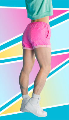 shorts-and-underwear:  Pink shorts and strong