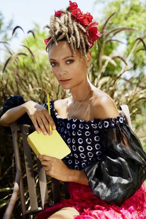 gifstarwars:Thandie Newton Photographed for New African Woman Magazine 