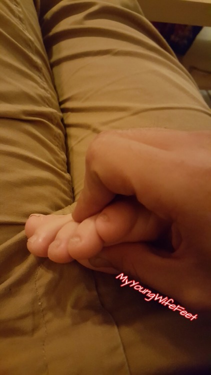 myyoungwifefeet:  Hey guys !! Thank you for all your support !❤🙌😍 we really appreciate all the great wishes and the huge welcome from the feet community 👣💋❤ stay tuned for more