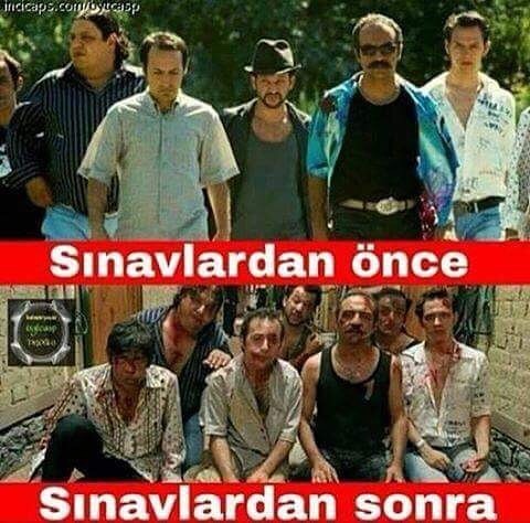 Sınavlardan önce

Sınavlardan sonra