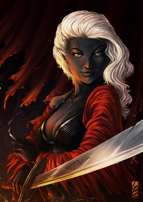 lady-darkelf:The Burning Desire by LauraBevon[Artist’s DeviantArt]