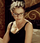 ihernglass:  Cosima + Boobs (for science)  Well, it IS Tuesday&hellip; so BOOBS!