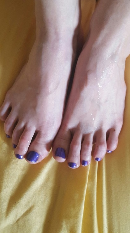 Porn Pics myprettywifesfeet:  my pretty wife had me