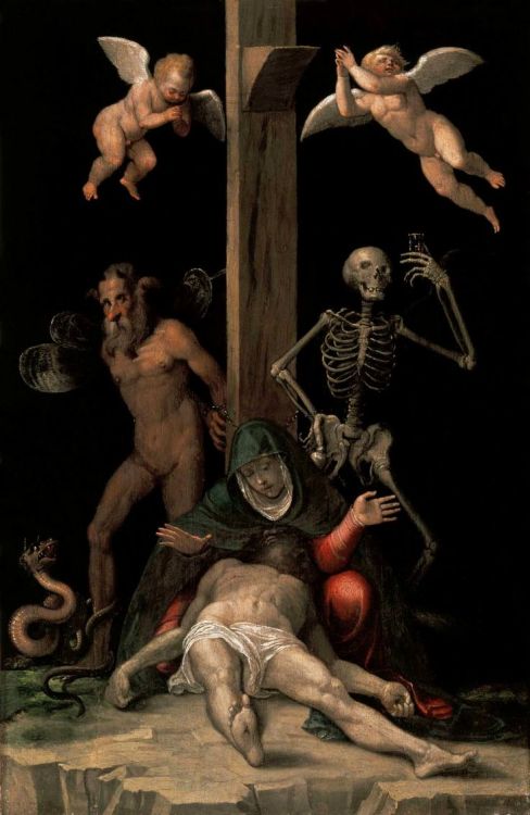 Jacopo Ligozzi, Allegory of the Redemption, 1585-87