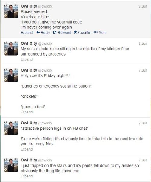 doitlikeadam:  incrediblouis:  Adam Young is us  This man. My life. 