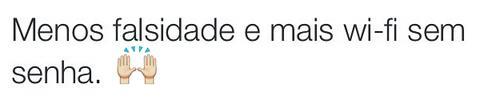 'Para e pensa'