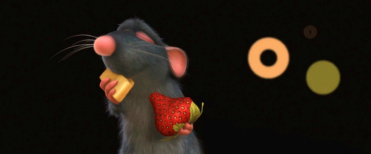 taxinerd:  SINESTESIA - Cena de ‘RATATOUILLE’ (2007), filme dirigido por Brad