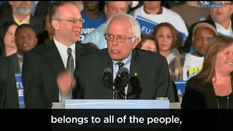 Sanders characterized his victory as a message to the nation’s elites