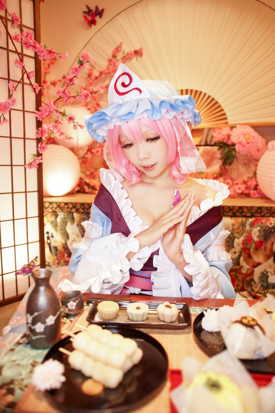 Touhou Project - Yuyuko Saigyouji (Ely) 1-5HELP US GROW Like,Comment &amp; Share.CosplayJapaneseGirls1.5