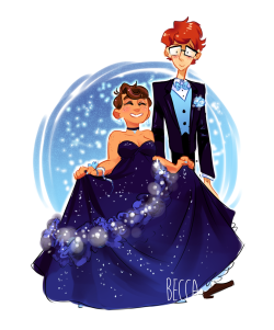 beccadrawsstuff:  Prom!!!  Blame sonofagrunkleHenry © seiya234