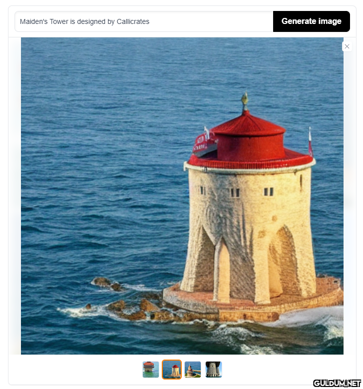 Maiden's Tower is designed...
