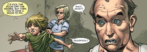 flyingcuttlefish:  skelediddly:  jaxblade:  why-i-love-comics:  Deadpool #2 - “The More We Giv