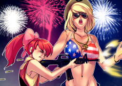 misterkaos:  Happy 4th of July by bakki 