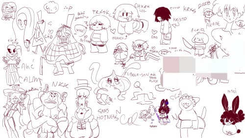 HUGEEEE Dump Of Random Fucking Doodles Don't Even Question This