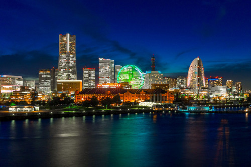 大桟橋からのみなとみらい ／ Yokohama Bayside Skyline by Active-U on Flickr.