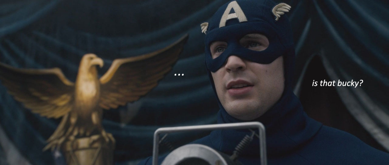 behindthefourthwall:  What if Bucky hadn’t been captured? 