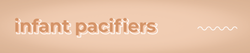 Ddaengsims - Sims 4 Infant Pacifiers