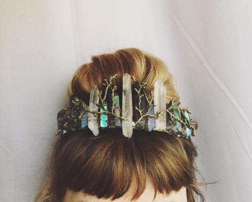 XXX owisteria:  aurora borealis crystal crown photo