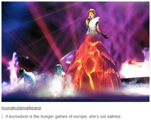 theonewhosawitall:shersock:nico-hulkenbutt:doctor-ood:I present you: Eurovision 2013Eurovision is th