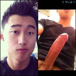 homensmachistas:  asiantop4u:  ohlookatthistoo:  BF material here! Cute and hung  Yeah that’s true       (via TumbleOn)