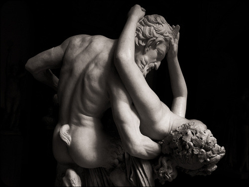 statuemania-blog:Satyre et Bacchante by James Pradier, 1834.Palais des Beaux-Arts de Lille, France.(