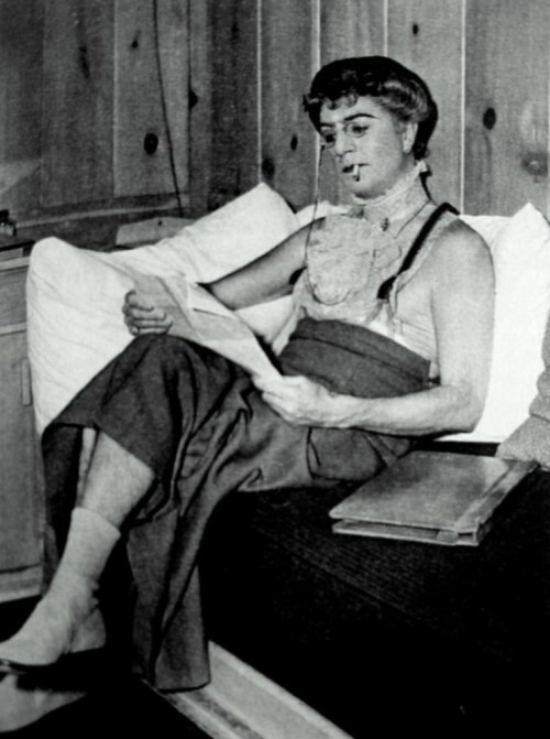 Porn photo William Powell relaxing on the set of Love