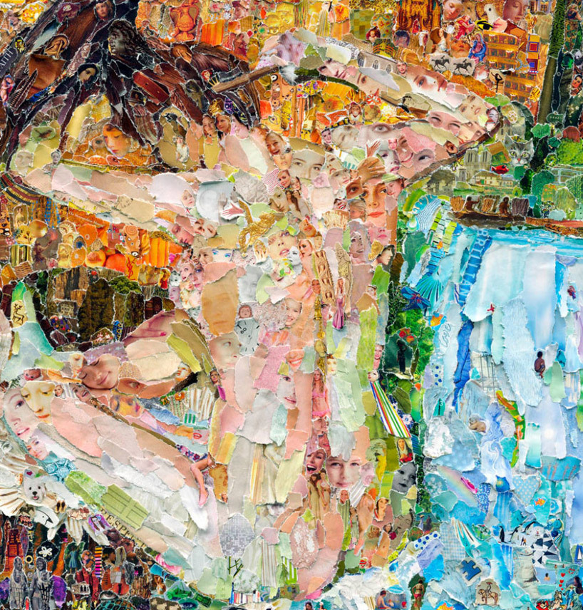 asylum-art:    ‘pictures of magazine’ 2” By Vik Muniz  vik muniz famous artworks