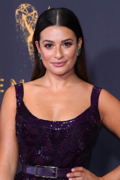 leamichele-news: Lea Michele attends the 69th Annual Primetime Emmy Awards (September 17, 2017)